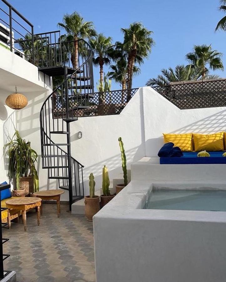 RIAD AL HAMAMA avec bassin chauffé Marrakesh Exterior foto