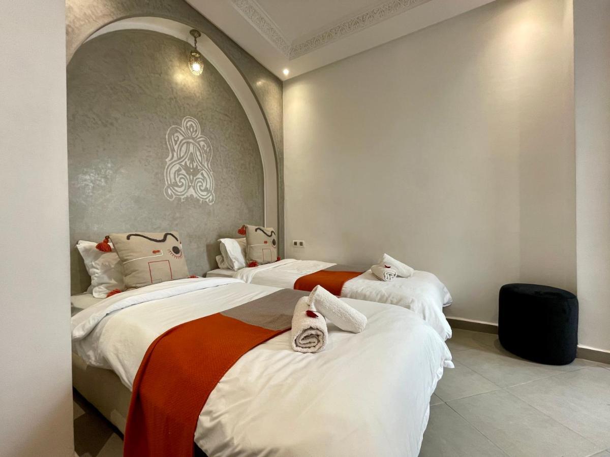 RIAD AL HAMAMA avec bassin chauffé Marrakesh Exterior foto