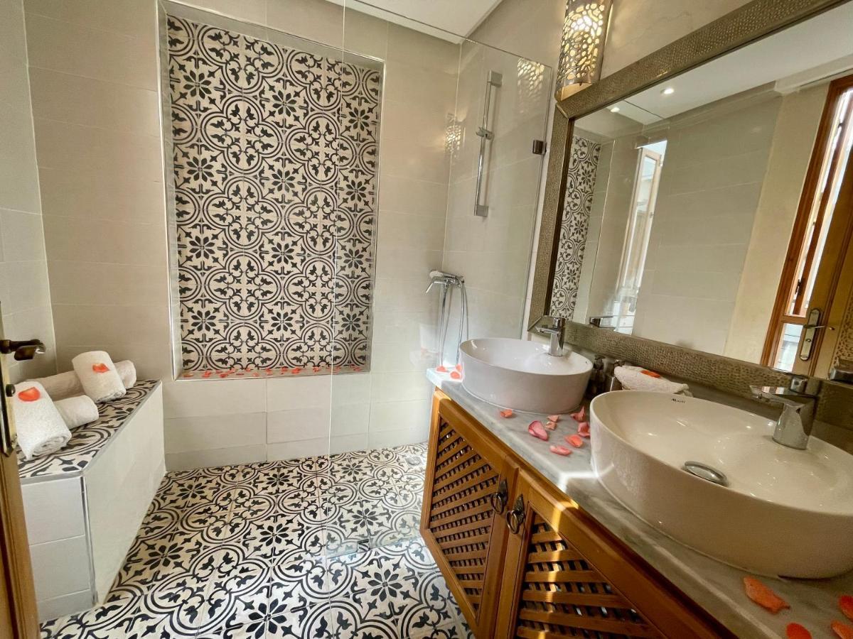 RIAD AL HAMAMA avec bassin chauffé Marrakesh Exterior foto