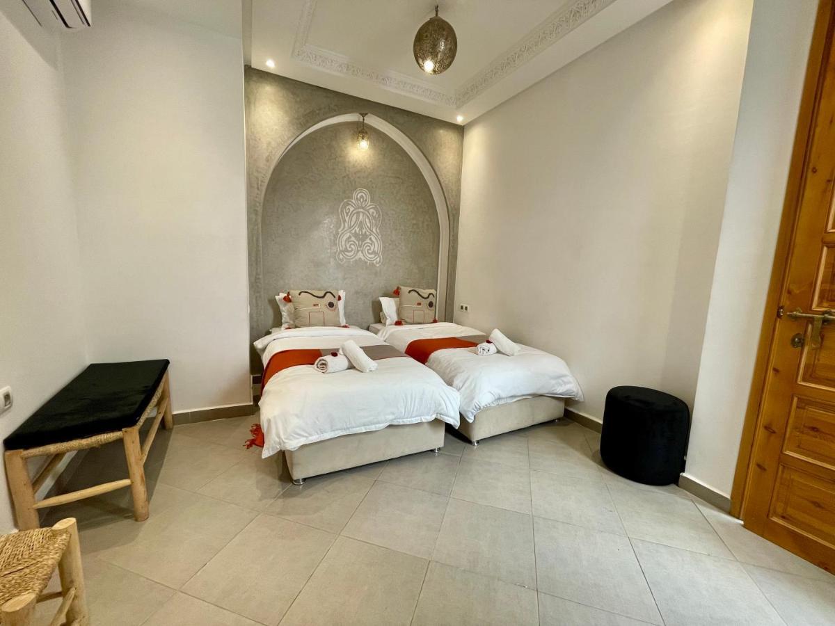 RIAD AL HAMAMA avec bassin chauffé Marrakesh Exterior foto