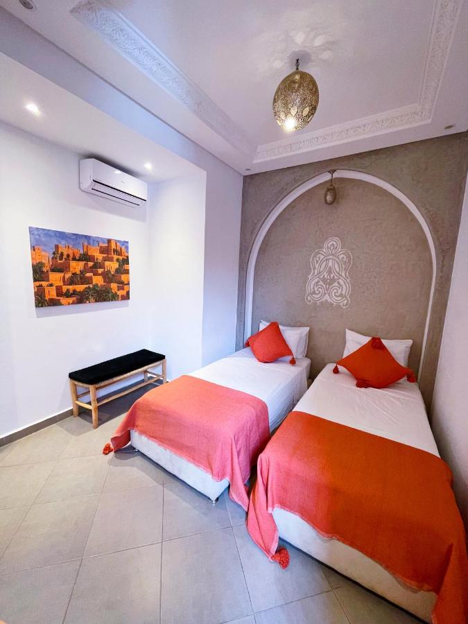 RIAD AL HAMAMA avec bassin chauffé Marrakesh Exterior foto