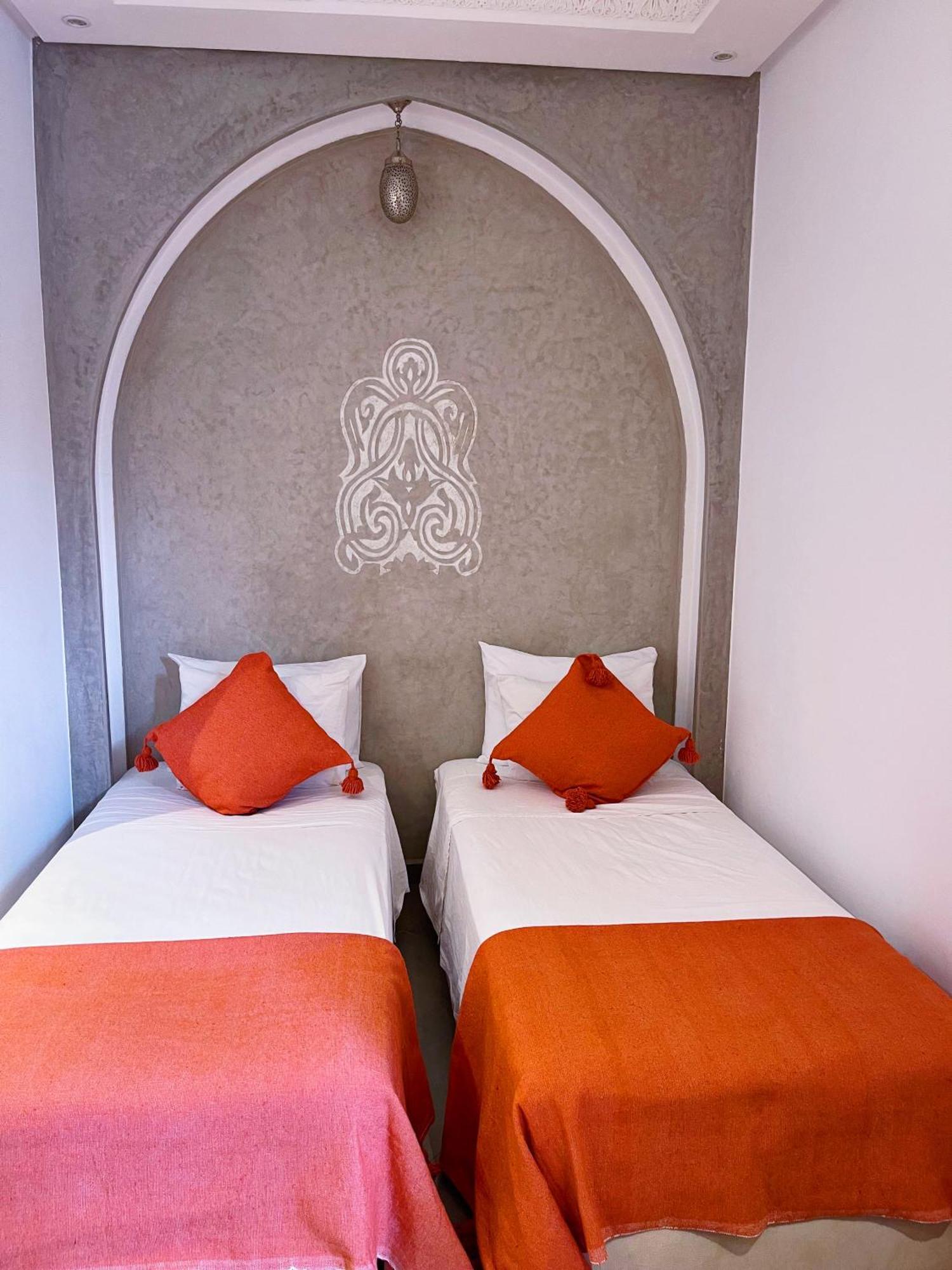 RIAD AL HAMAMA avec bassin chauffé Marrakesh Exterior foto