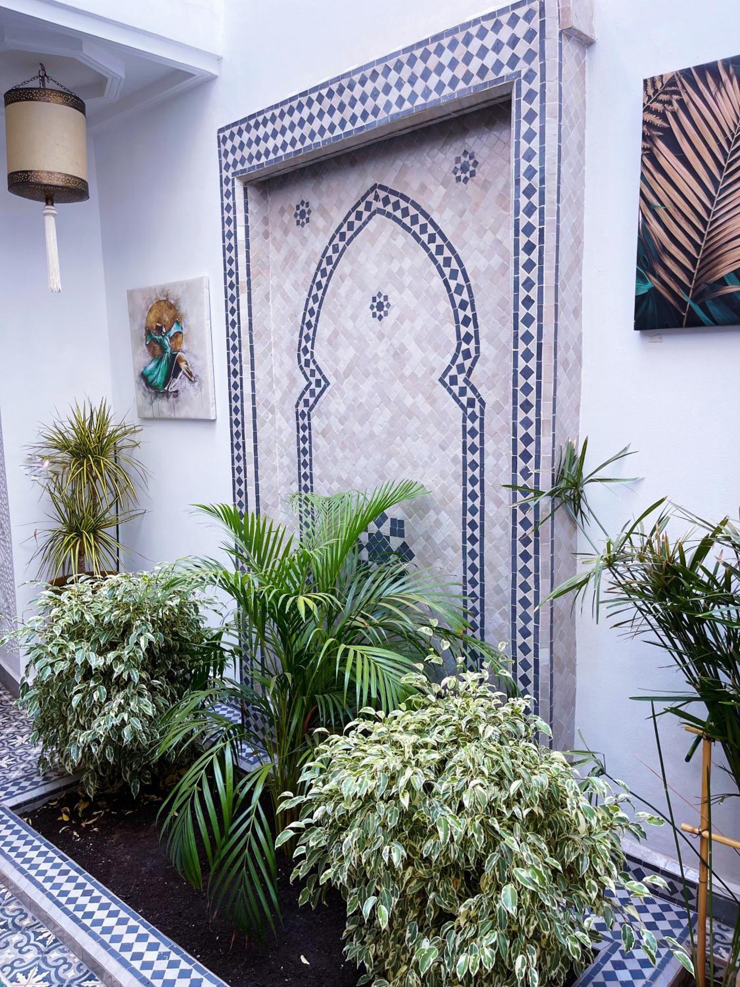 RIAD AL HAMAMA avec bassin chauffé Marrakesh Exterior foto